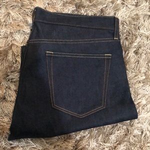 BNWOT Uniqlo Raw Denim 35 waist
